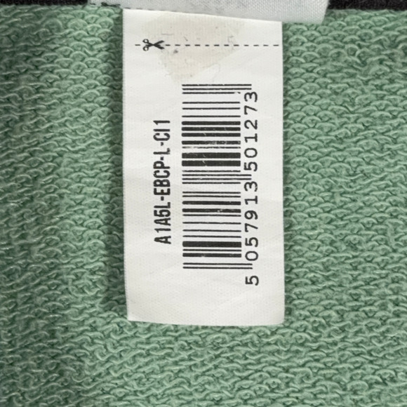 Gymshark Hoodie Adult LARGE Green Camo Abstract Pullover Performance Athleisure - Picture 7 of 10